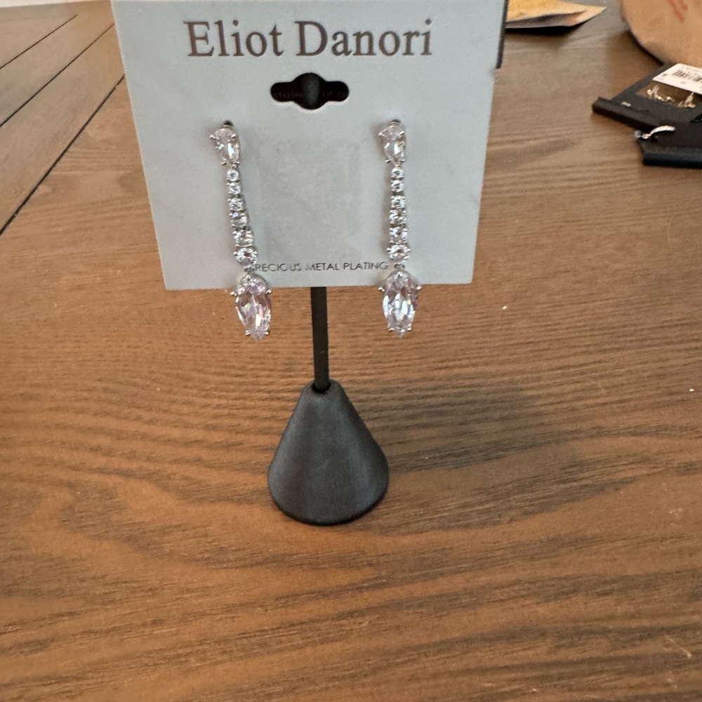NEW CZ earrings by Eliot Danori,